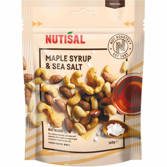 Nutisal Maple & Salt 160g
