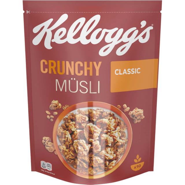Kellogg`s Crunchy Müsli Classic 450g