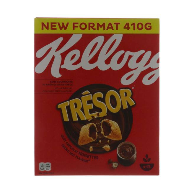 Kelloggs`s Tresor Choco & Nut 410g