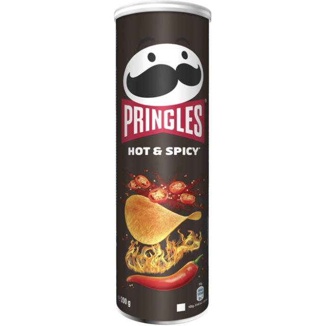 * Pringles Hot & Spicy 200g