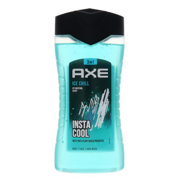 Axe Shower Gel/Duschgel Ice Chill 3in1 250ml