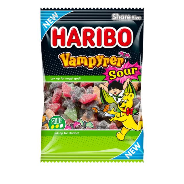 Haribo Vampyrer Sour/Saure Vampire 375g