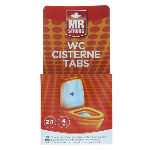 MR Strong WC Cisterne Tabs 4x50g