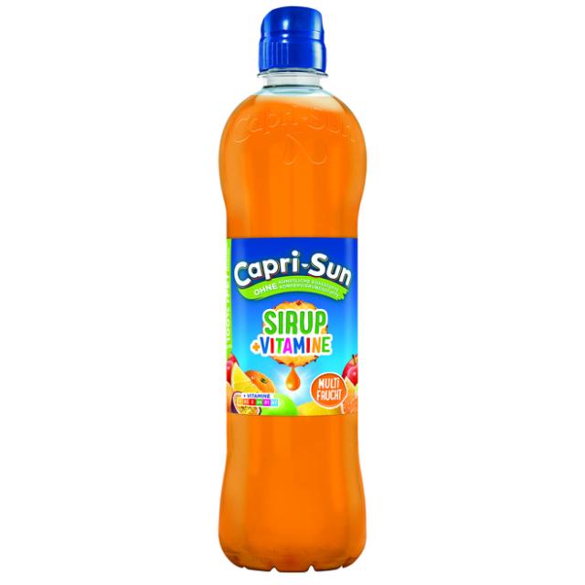 *Capri-Sun Sirup + Vitaminer Multi Frugt/Multi Frucht 600ml