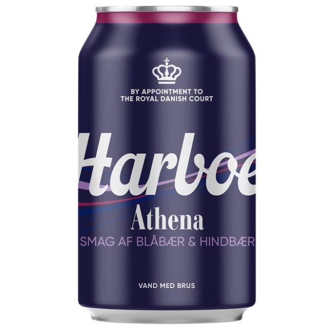 Harboe Athena Blåbær/Hindbær 24x0,33l