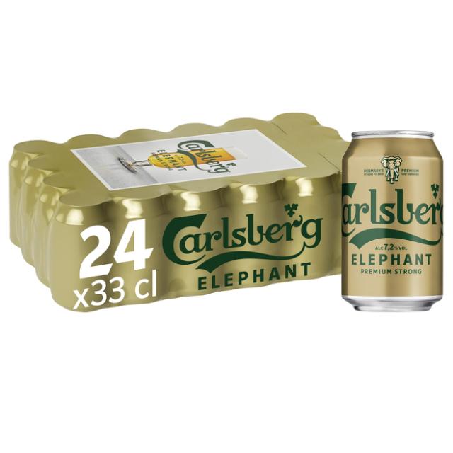 Carlsberg Elephant 7,2% 24x0,33l Dose