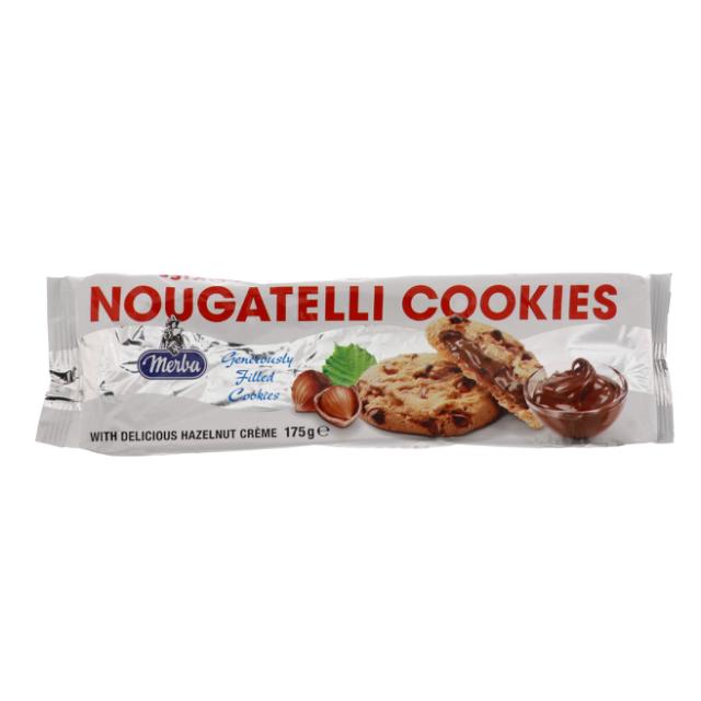 Merba Nougatelli Cookies 175g