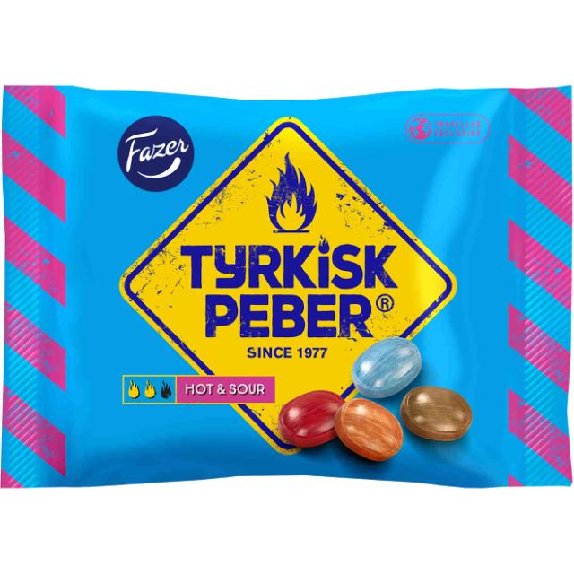 Fazer Tyrkisk Peber Hot & Sour 400g