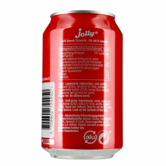 Jolly Cola 18x0,33l