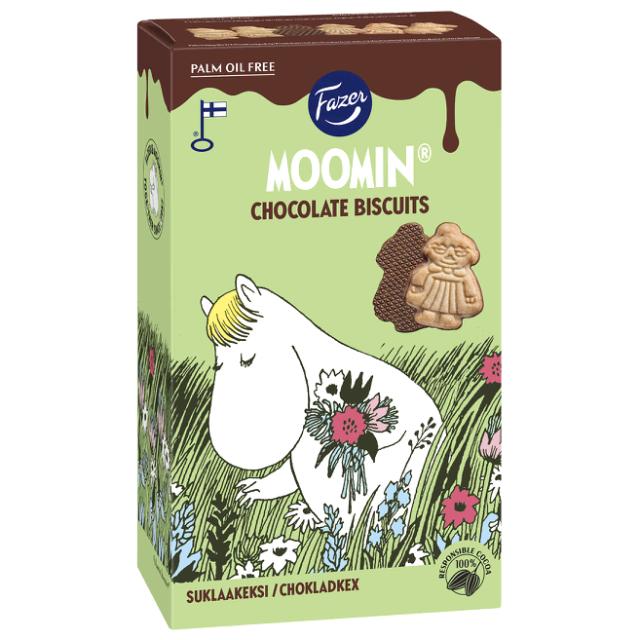 Fazer Moomin Chocolate Biscuits 175g