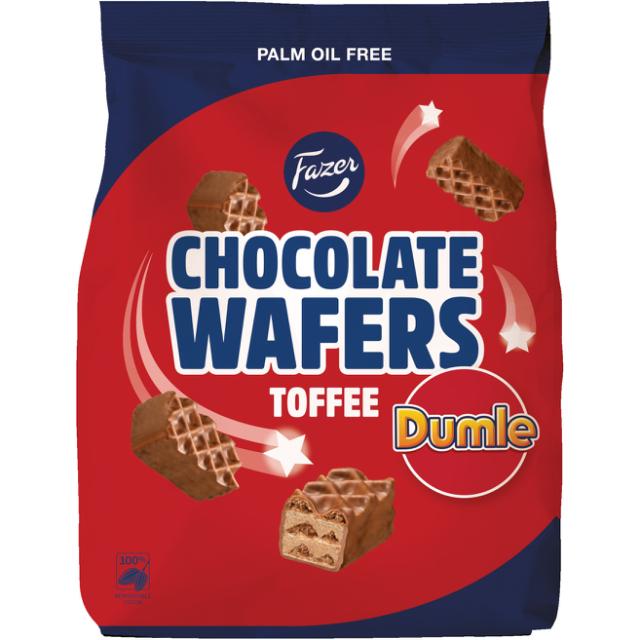 Fazer Chocolate Wafers Dumle 175g