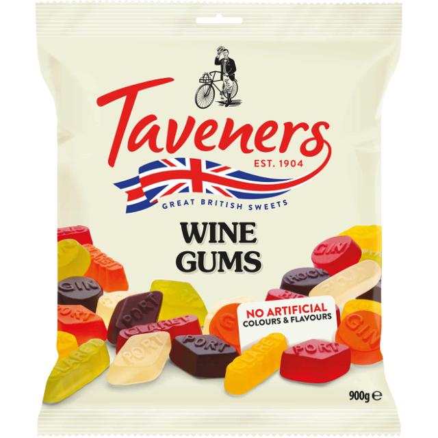 Taveners Wine Gums 900g