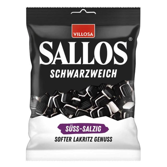 Sallos Schwarzweich Süß-Salzig 200g