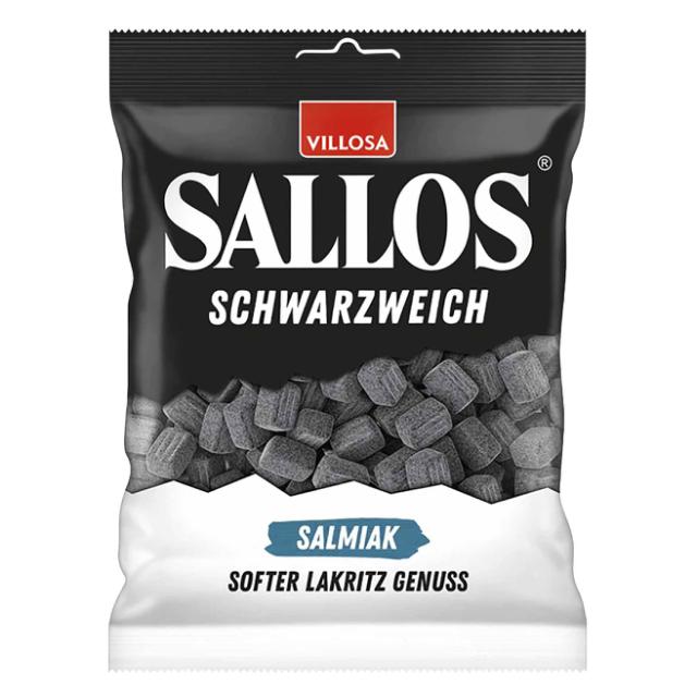 Sallos Schwarzweich Salmiak 200g