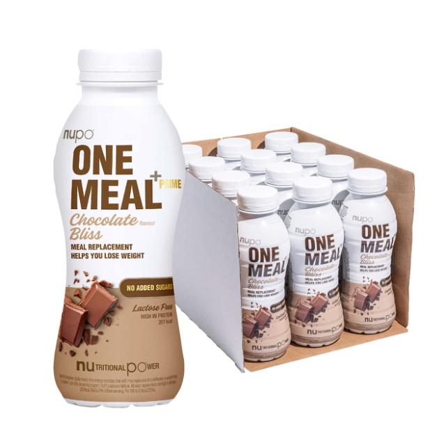 Nupo One Meal + Prime RTD Chocolate 12x330ml