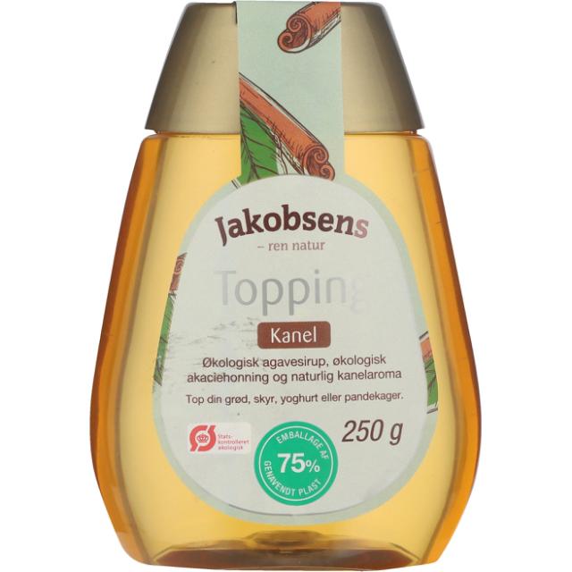 Jakobsens Topping Kanel Øko 250g