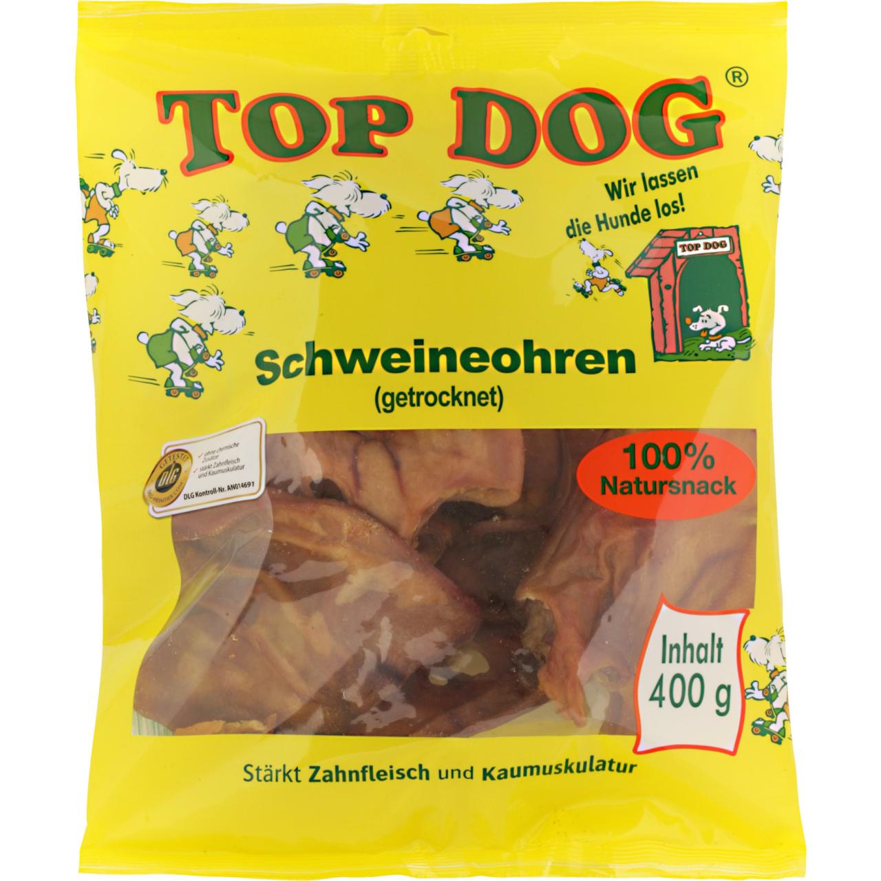 Top Dog Griseører/Schweineohren 400g