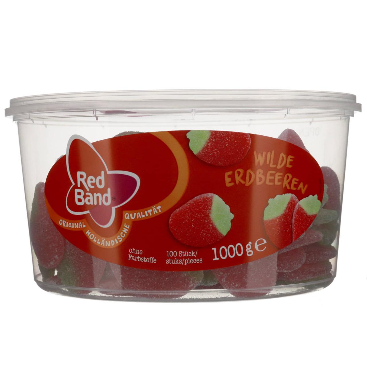 Red Band Wilde Erdbeeren 100 St. Dose 1000g