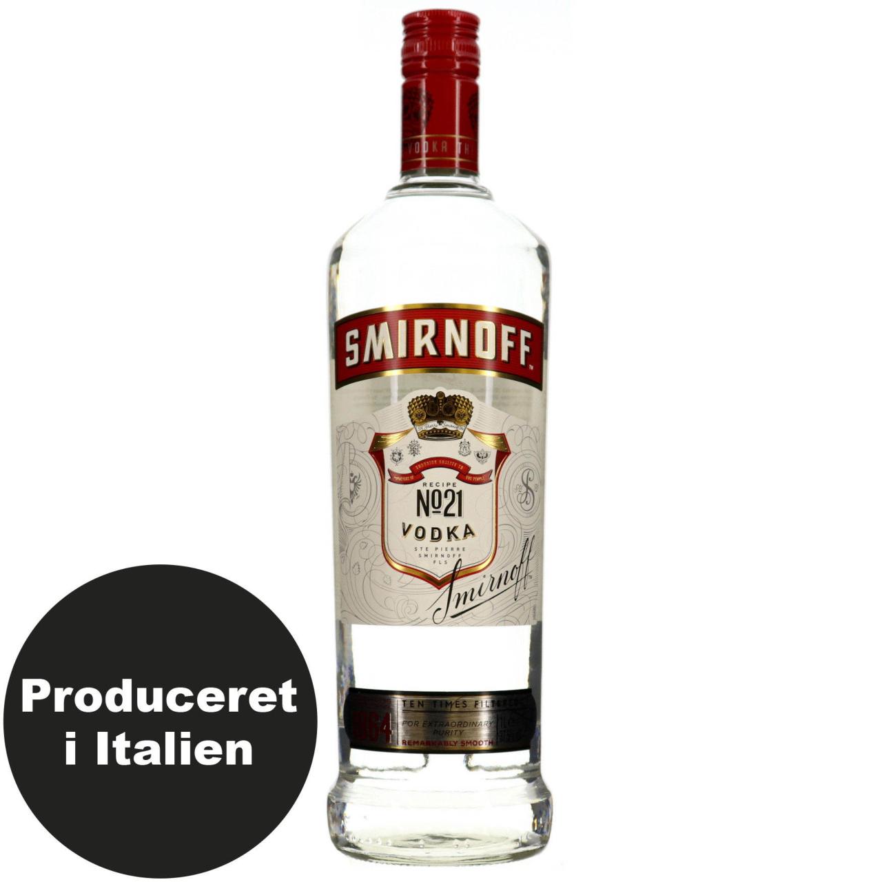 Smirnoff Vodka 37,5% 1,0l