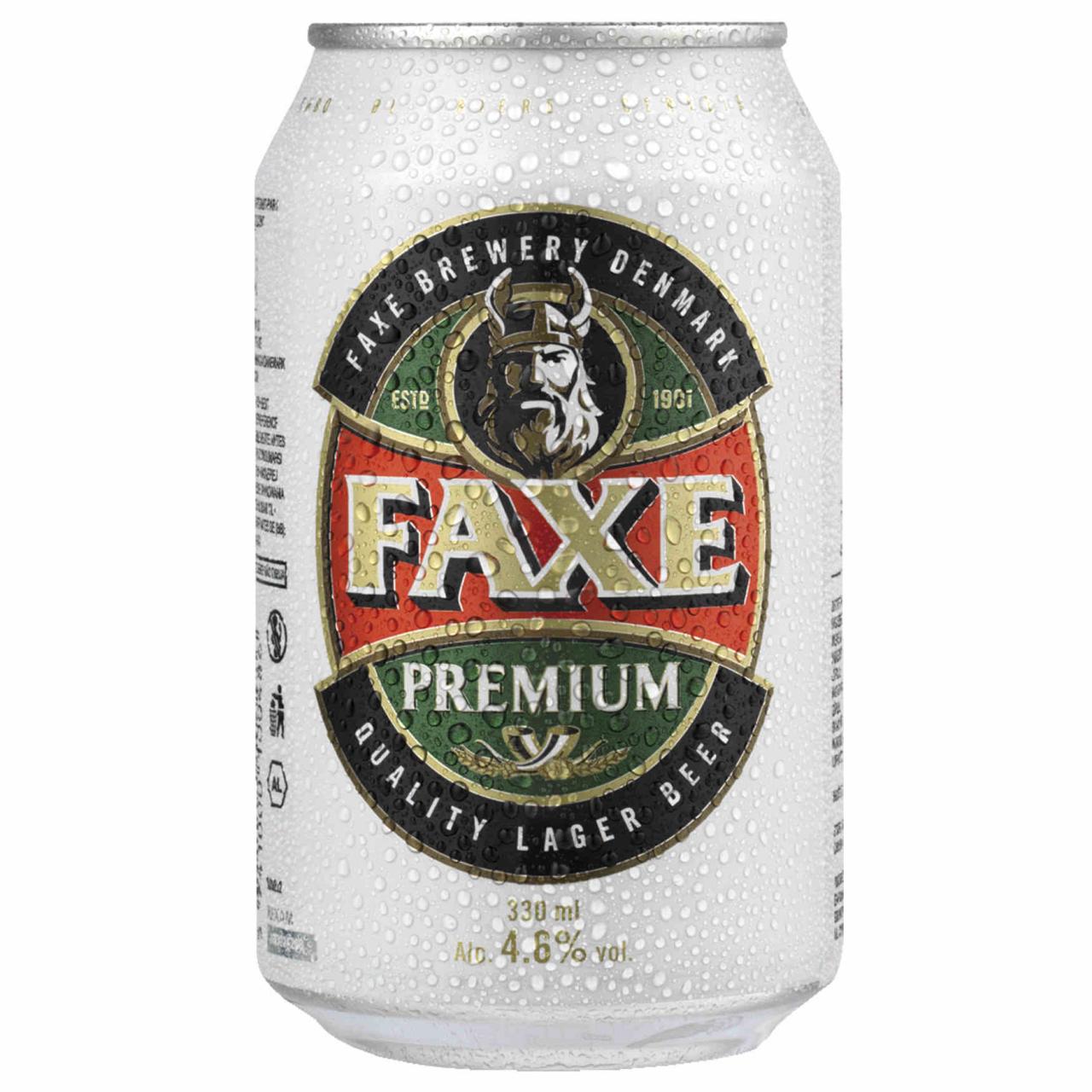 Faxe Premium 4,6% 24x0,33l Dose