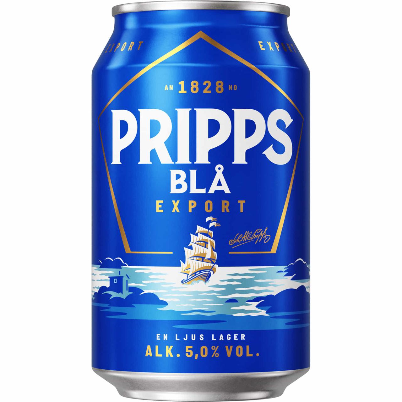 Pripps Blå Export 5% 24x0,33l