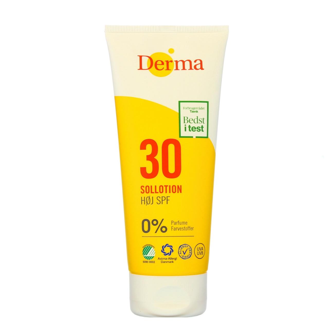Derma Sun Sollotion/Sonnenschutzlotion SPF30 200 ml