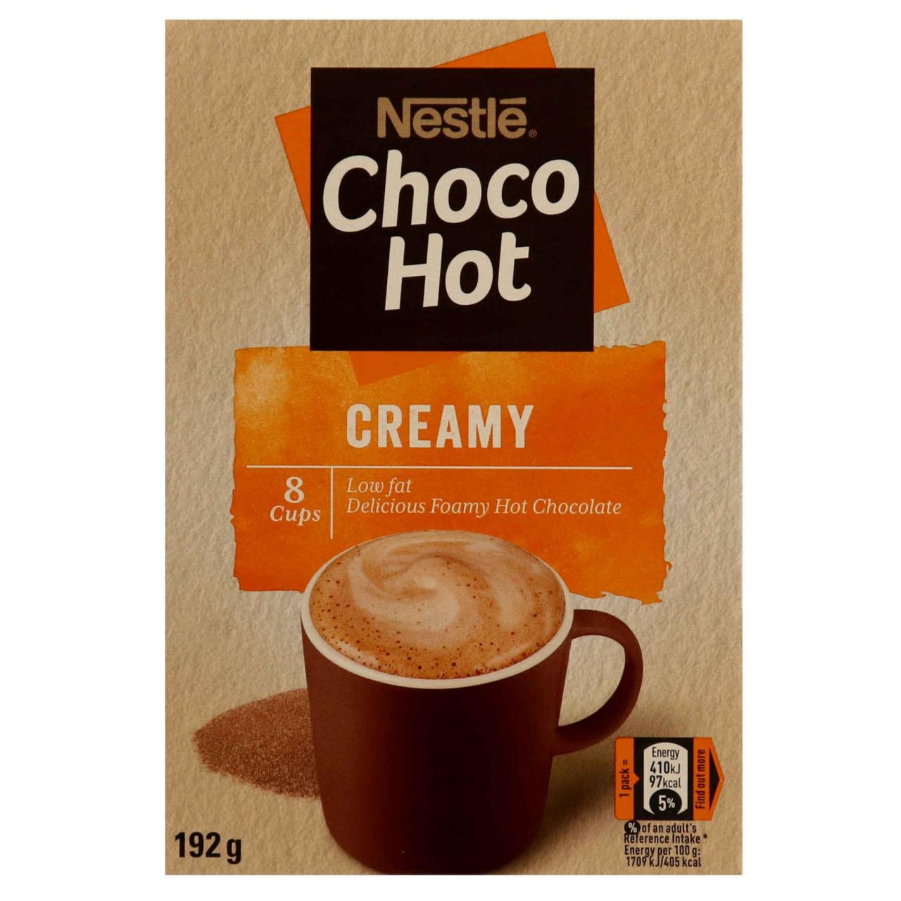Nestle Choc Hot Creamy 8 Btl/192g