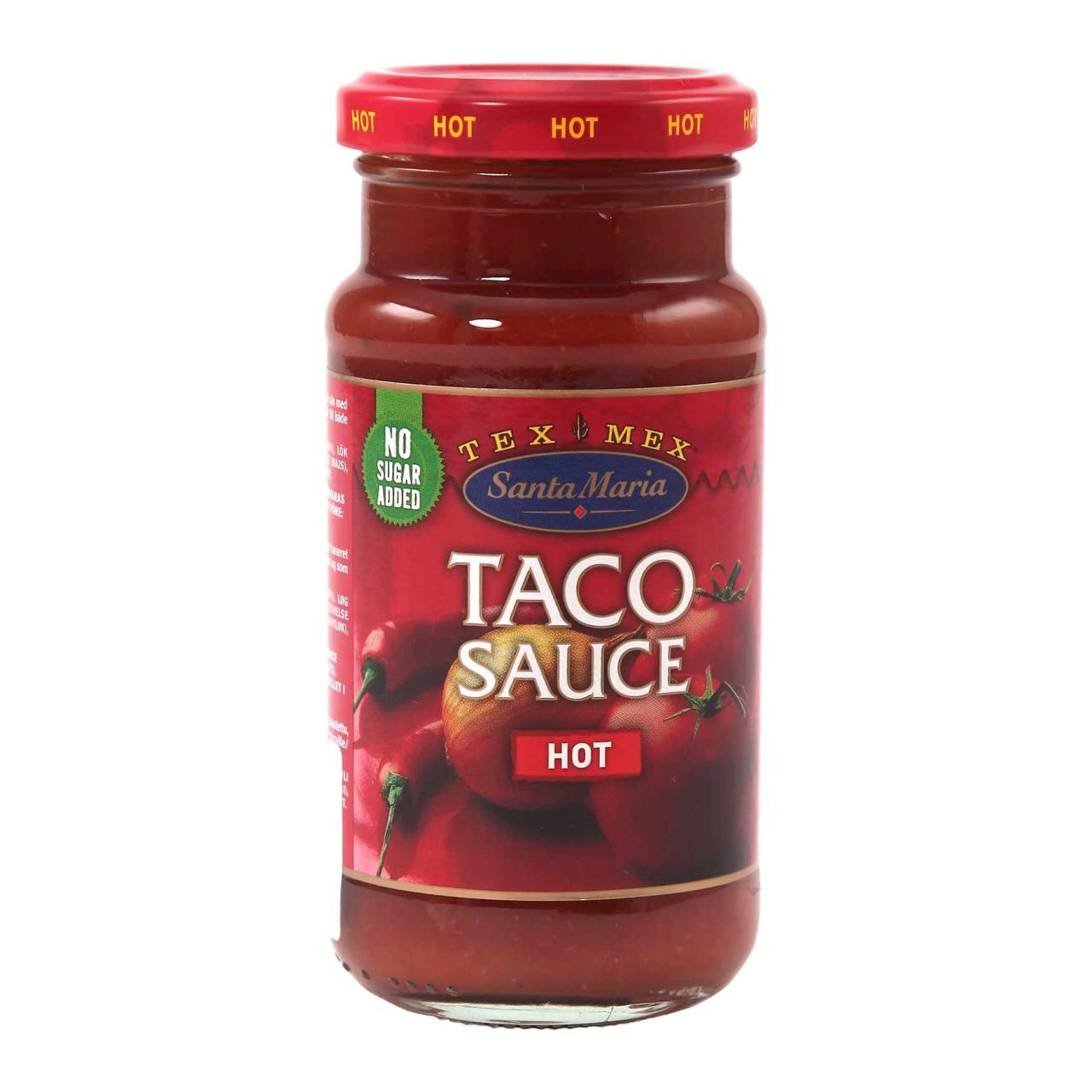 Santa Maria Tex Mex Taco Sauce Hot 230g