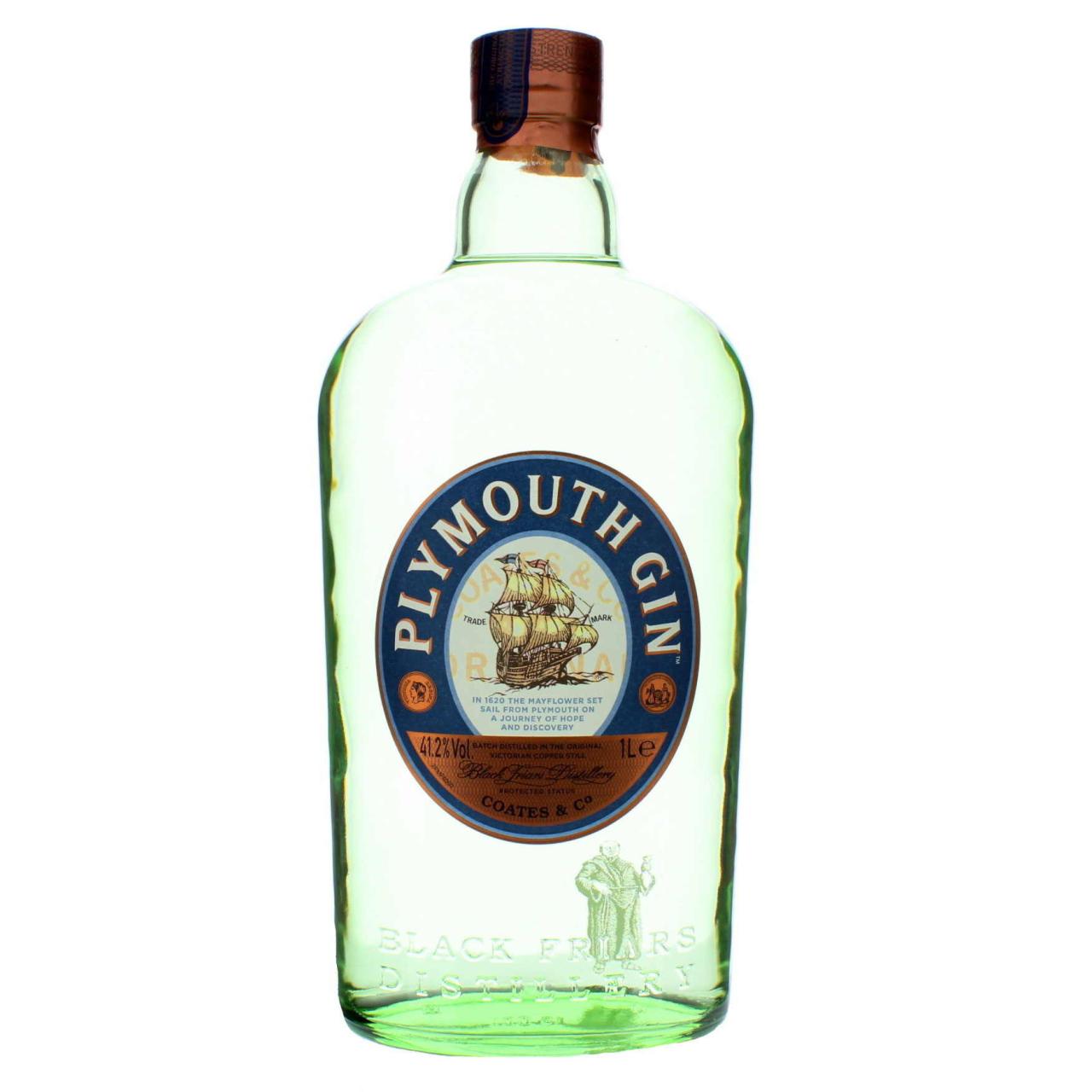 Plymouth Gin 41,2% 1,0l