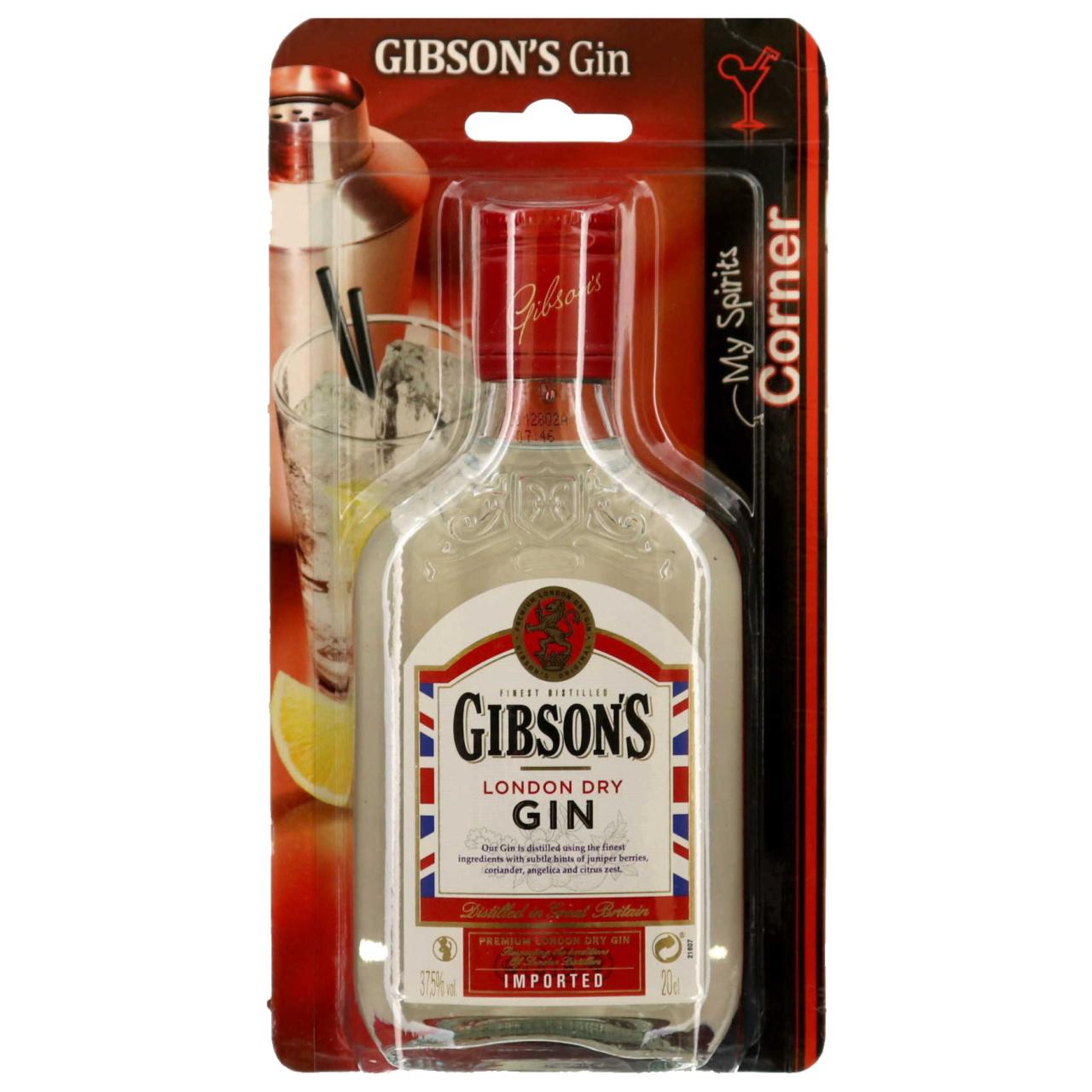 Gibson Gin 37,5% 0,2l