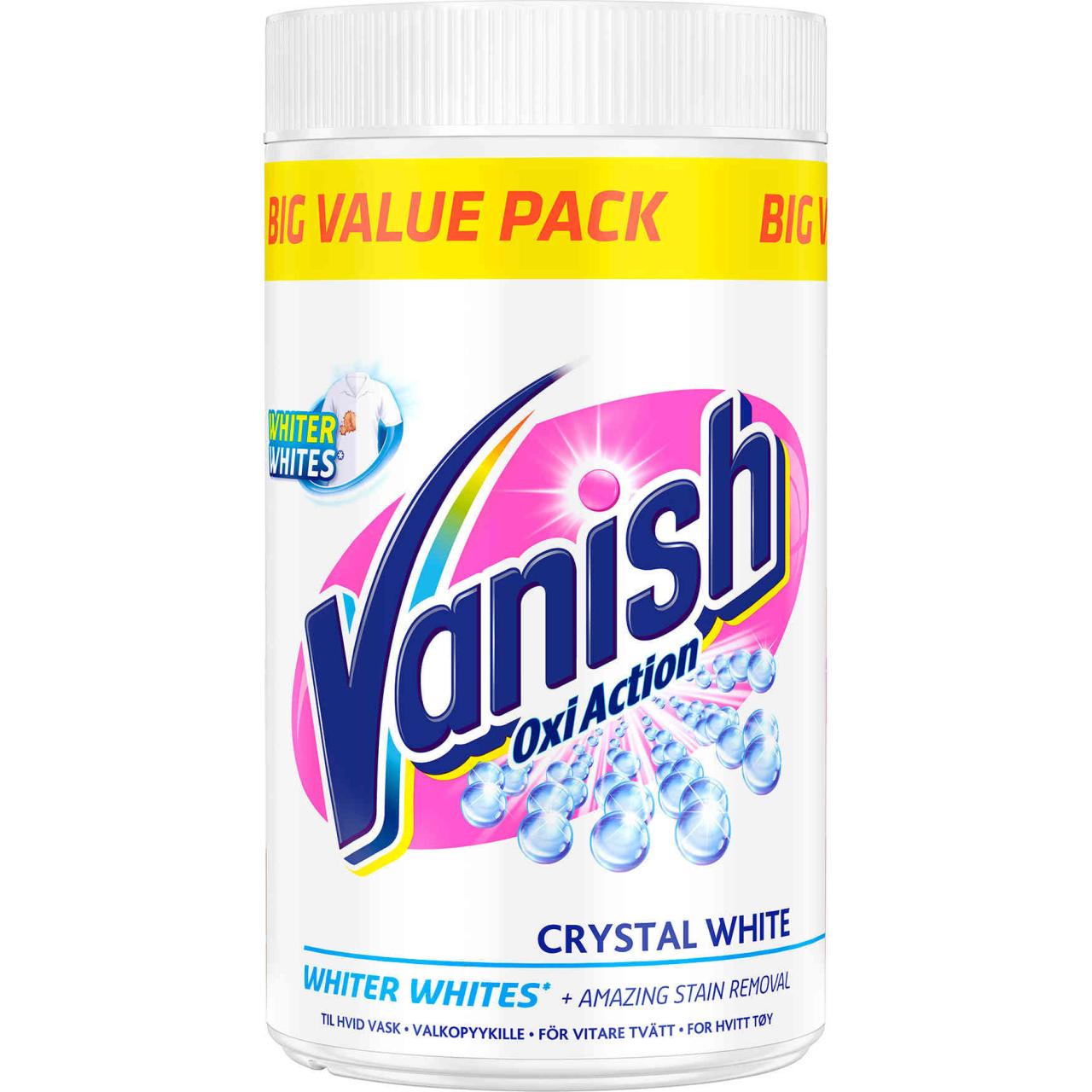 Vanish Oxi Action Crystal White 1,5 kg DE