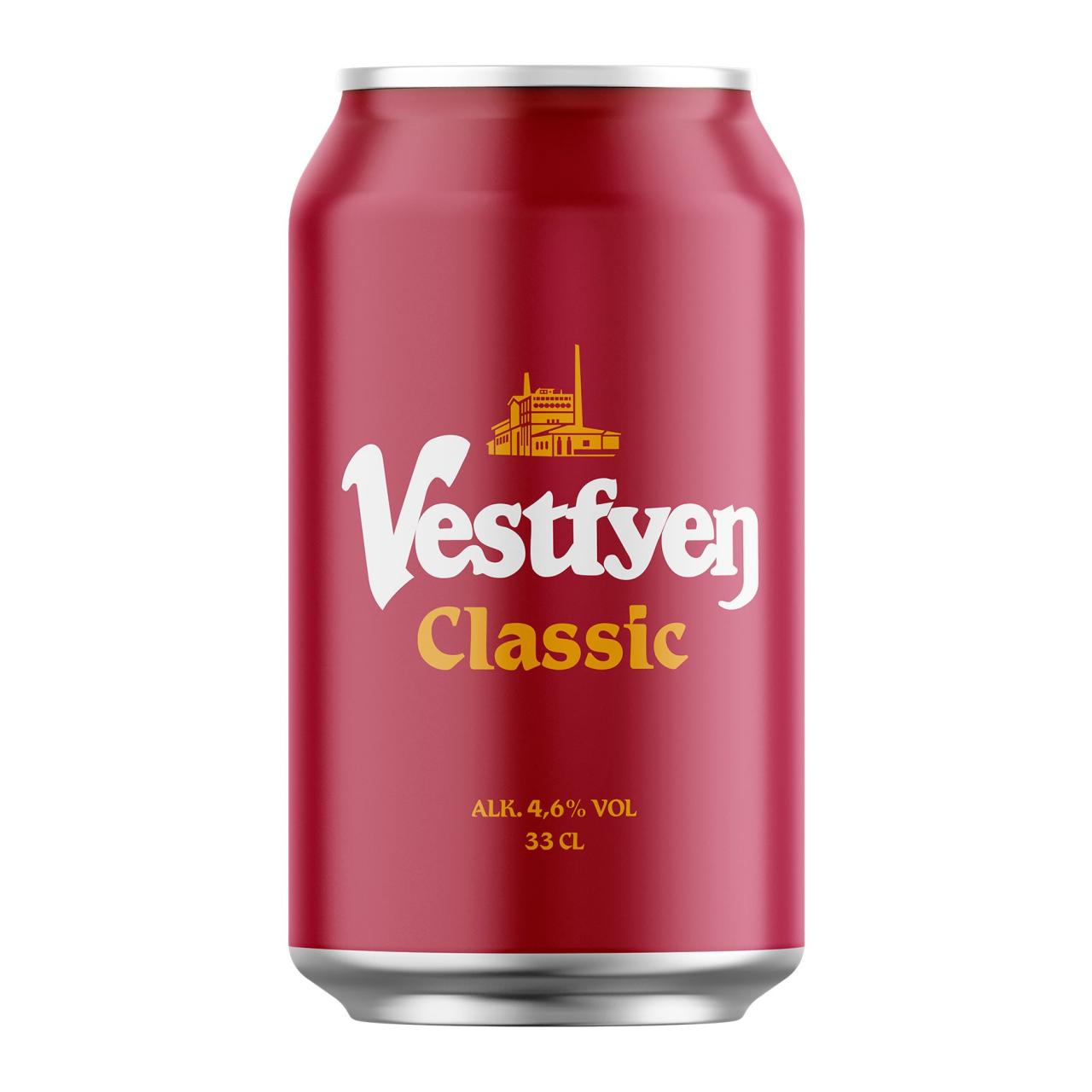 Vestfyen Classic 4,6% 24x0,33l Dose