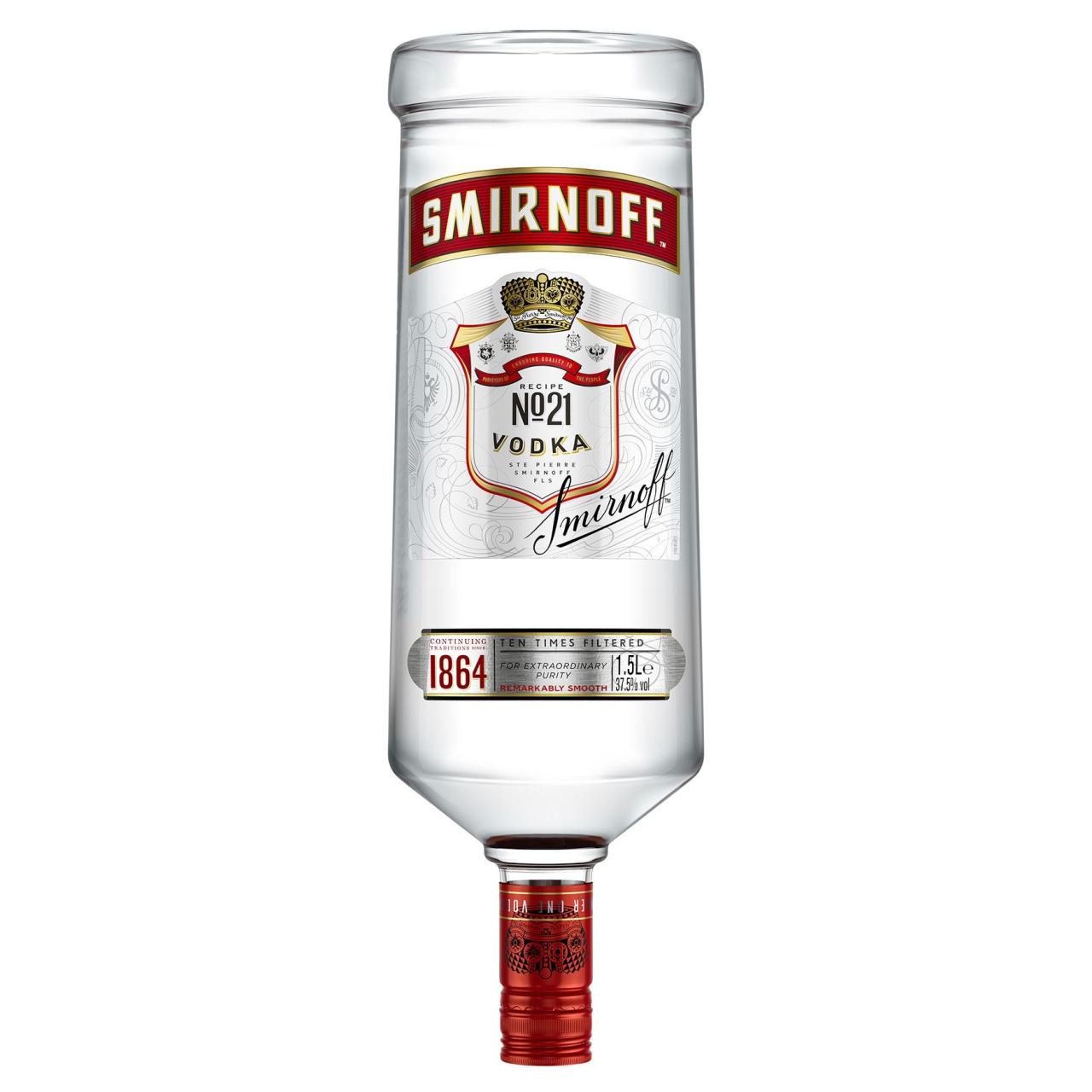 Smirnoff Vodka 37,5% 1,5l