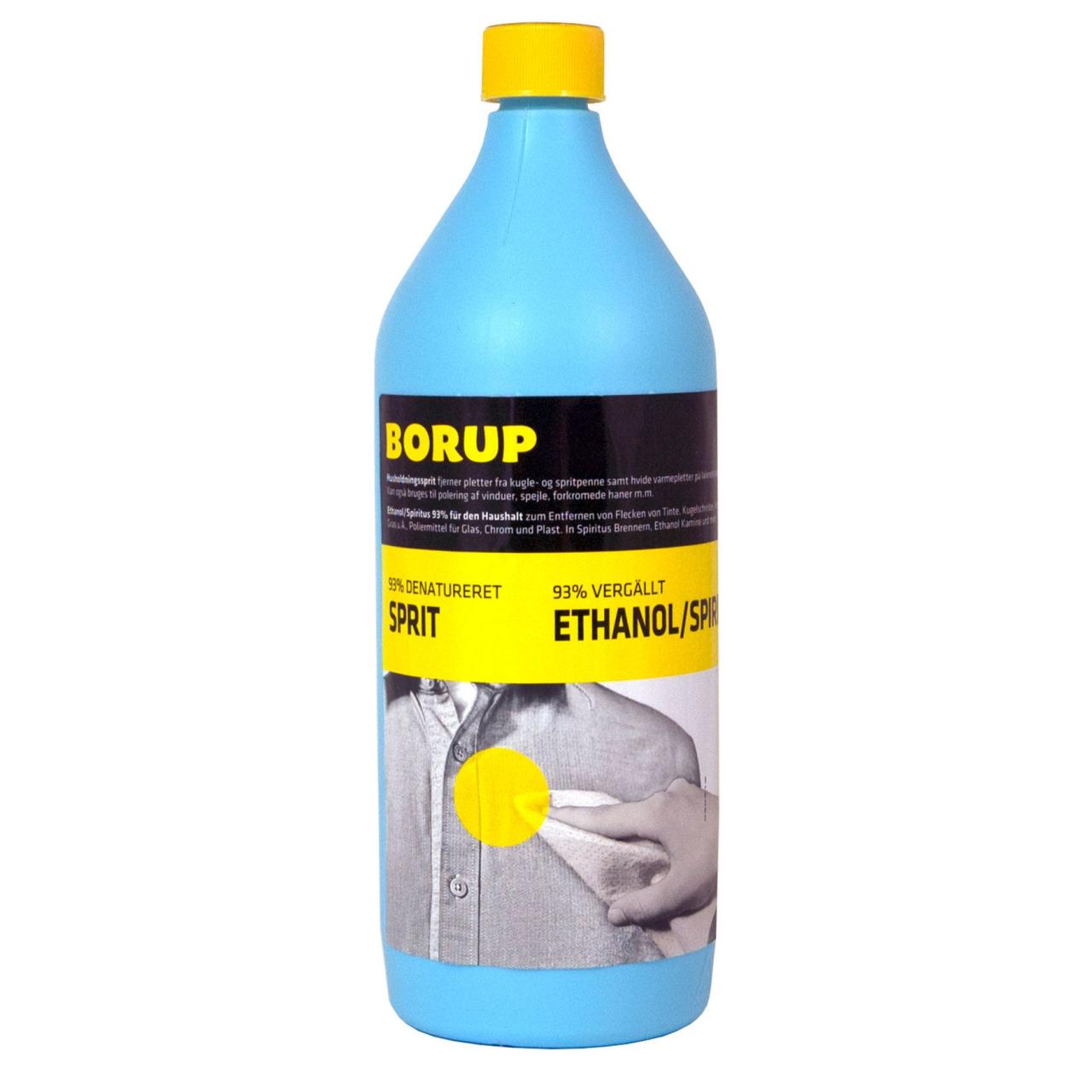 Borup Sprit/Spiritus 93% 1 liter