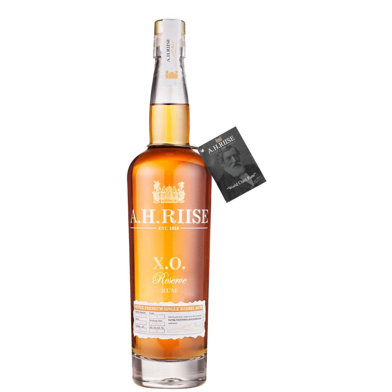 A.H. Riise X.O Rum 40% 0,70l