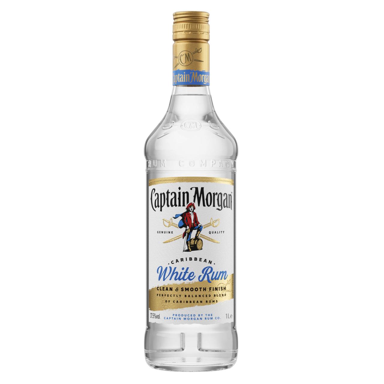Captain Morgan White Rum 37,5% 1,0l