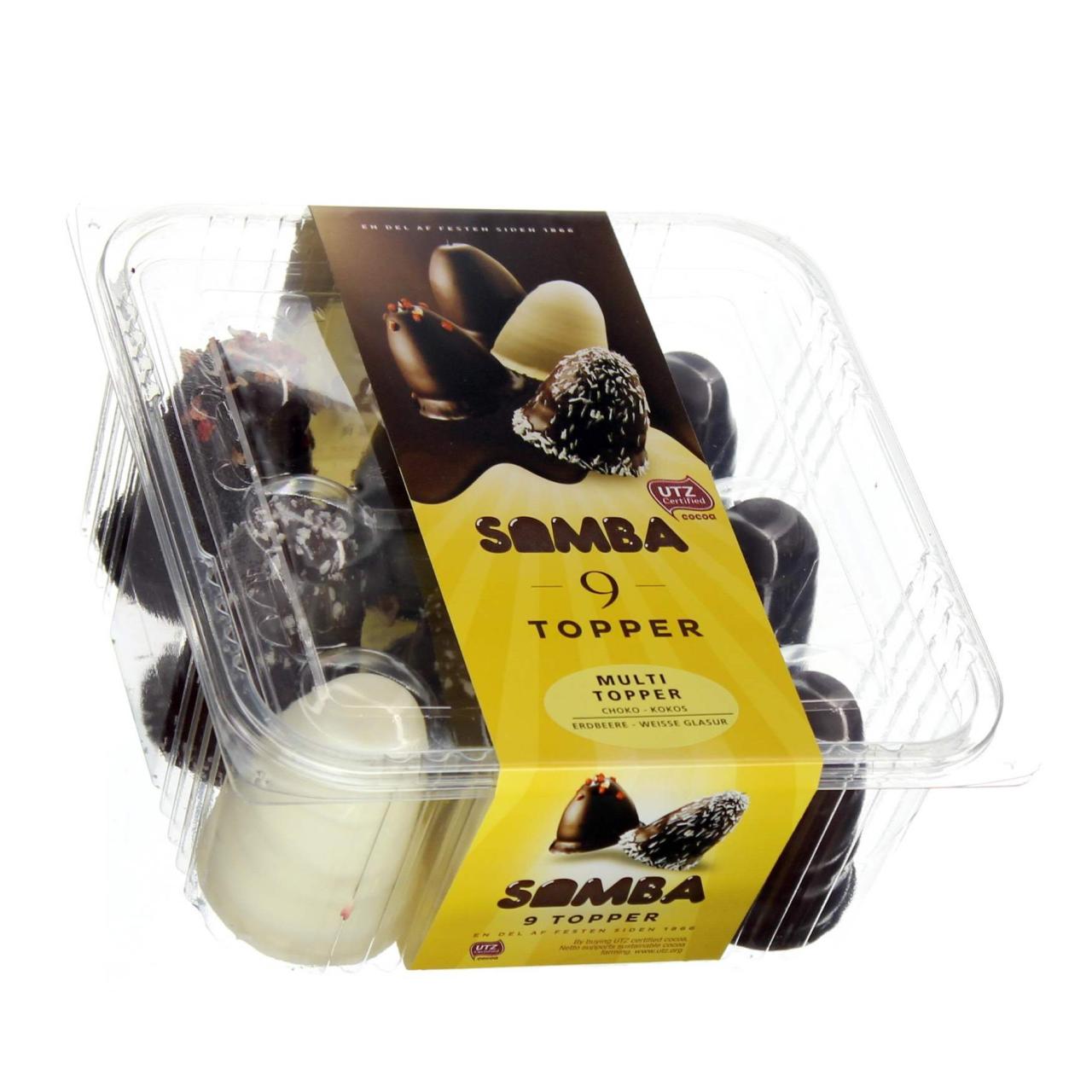 Samba Multi Topper Flødeboller/Schaumküsse 225g Display