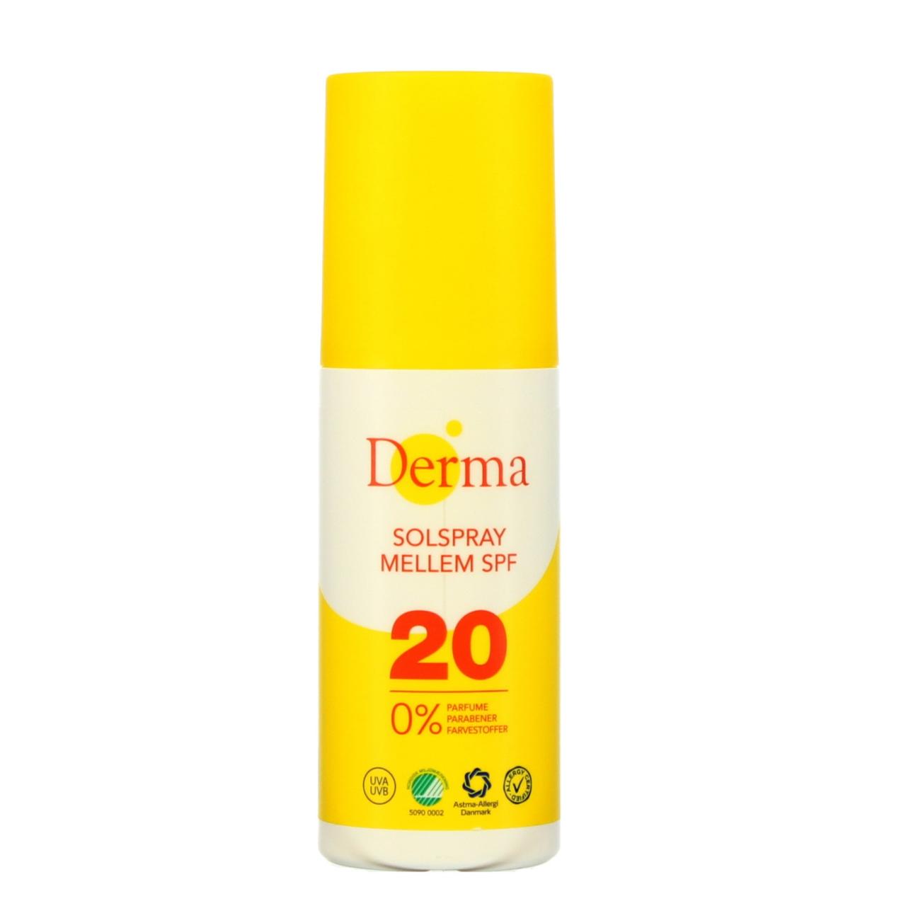 Derma Sun Solspray/Sonnenschutzspray SPF20 150 ml