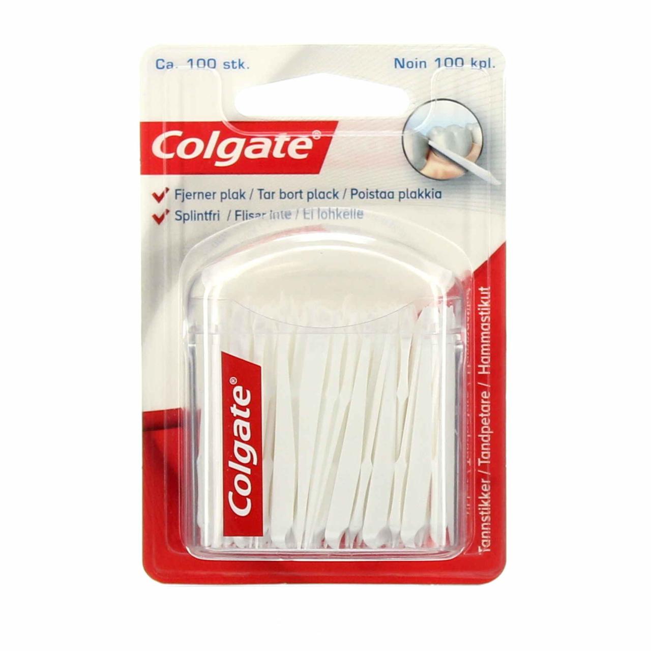 Colgate Plast Tandstikker 100 Stück