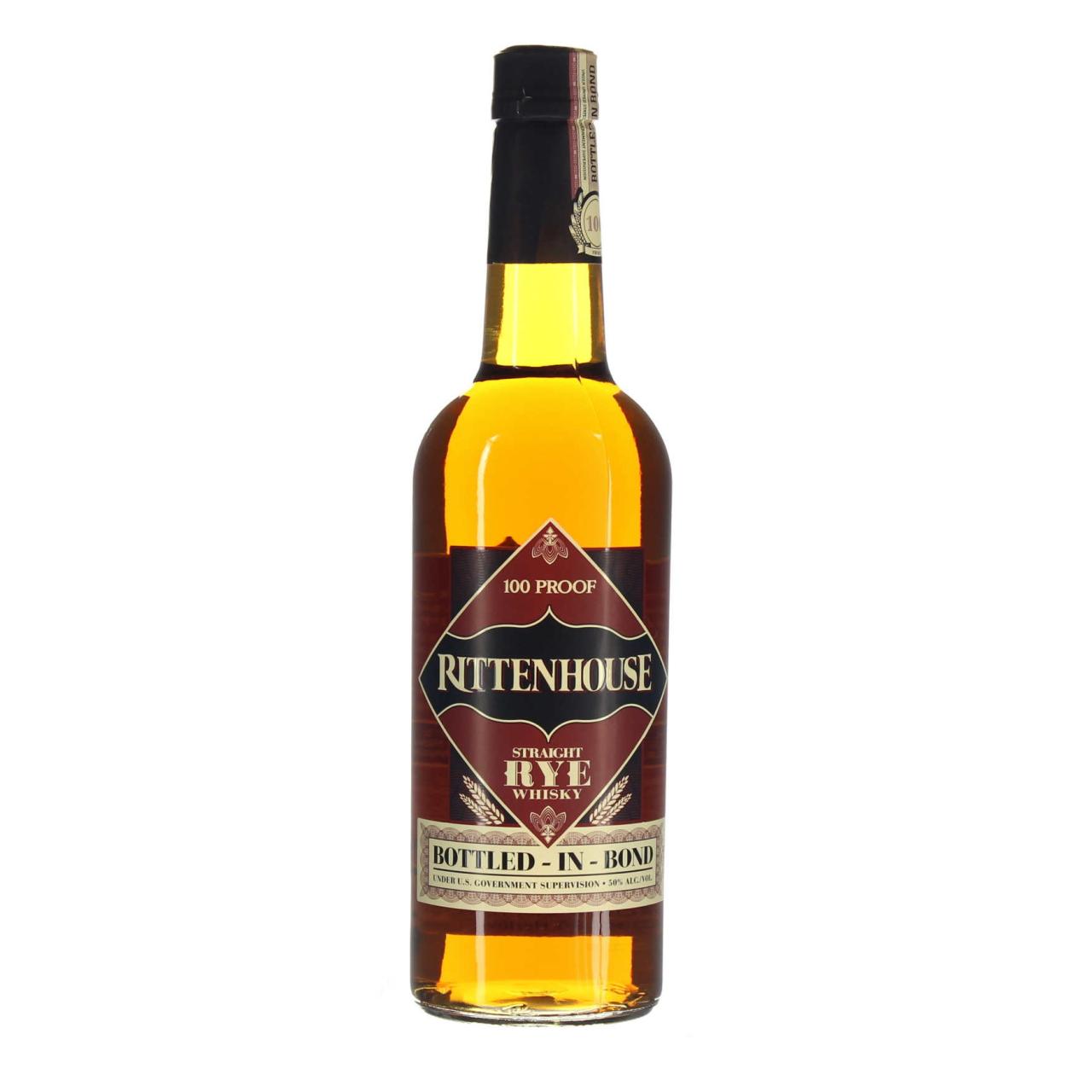 * Rittenhouse Rye Whiskey 50% 0,75l