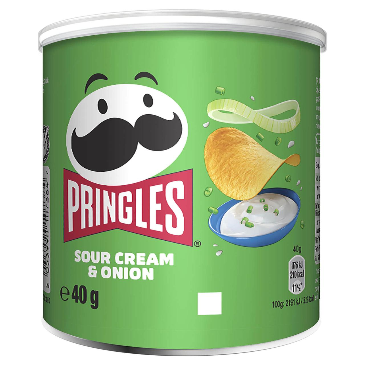 Pringles Sour Cream & Onion 12x40g