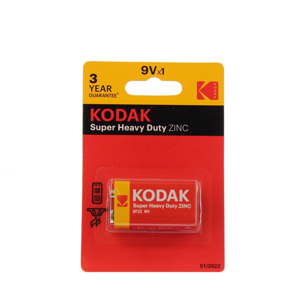 Kodak Zinc Batterie 9V