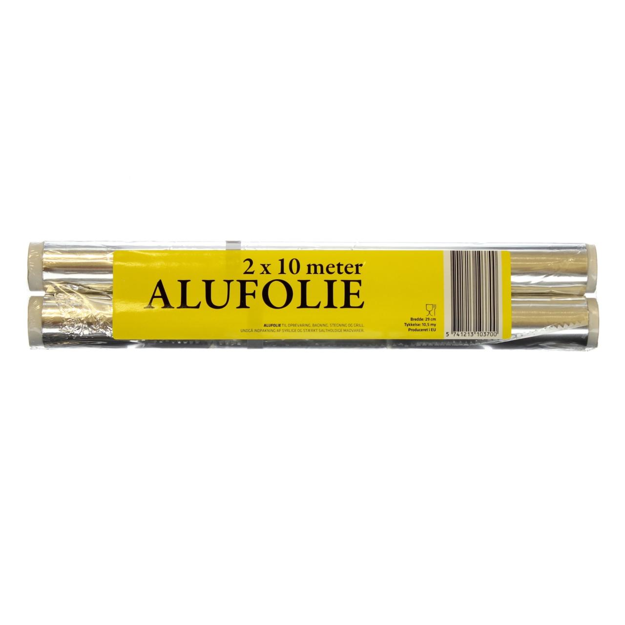 Alu-Stanniol/Alufolie 2 x10 m