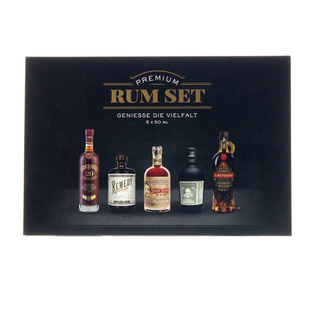 Premium Rum-Set 40,3% 5x50ml