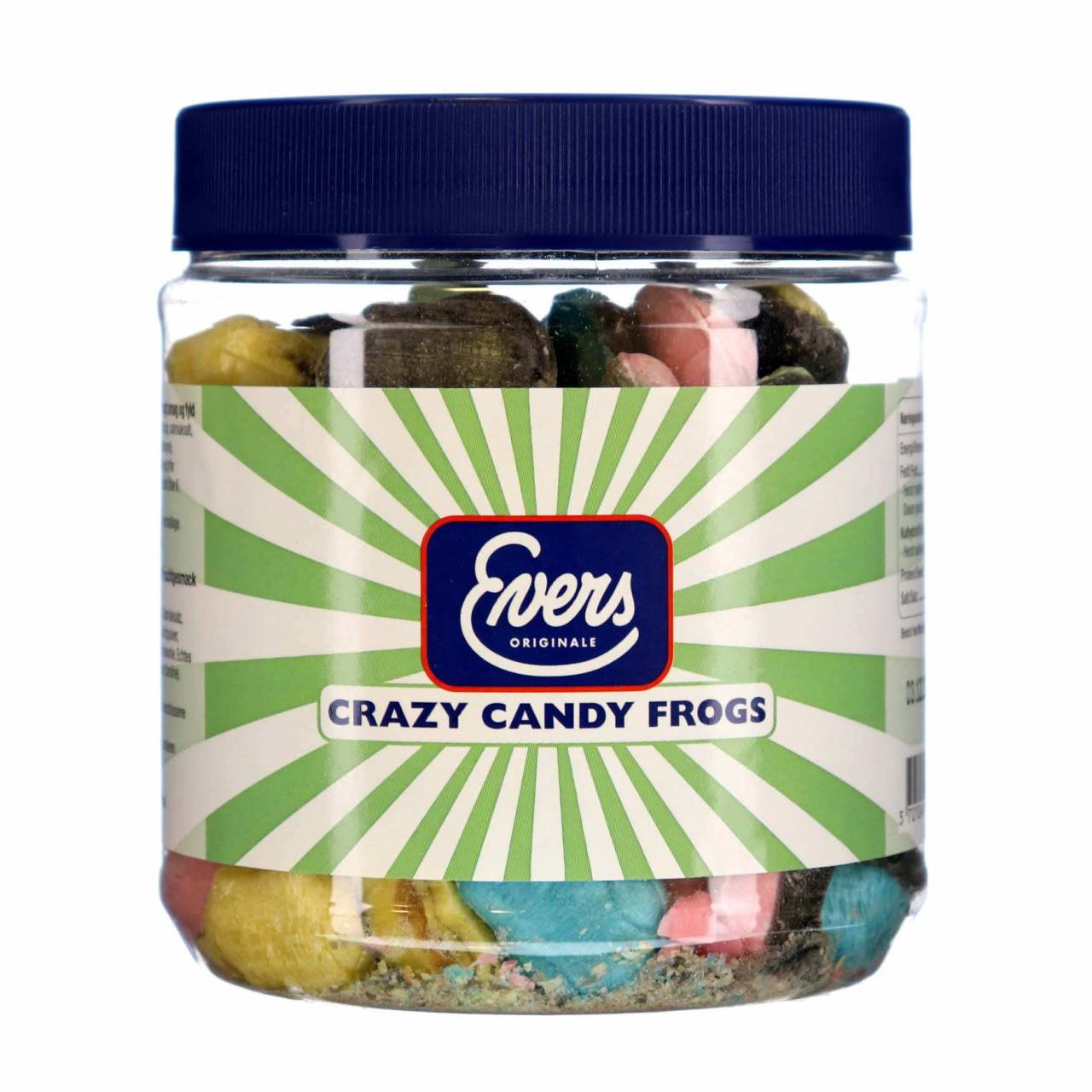 Evers Crazy Candy Frogs Dose  800g