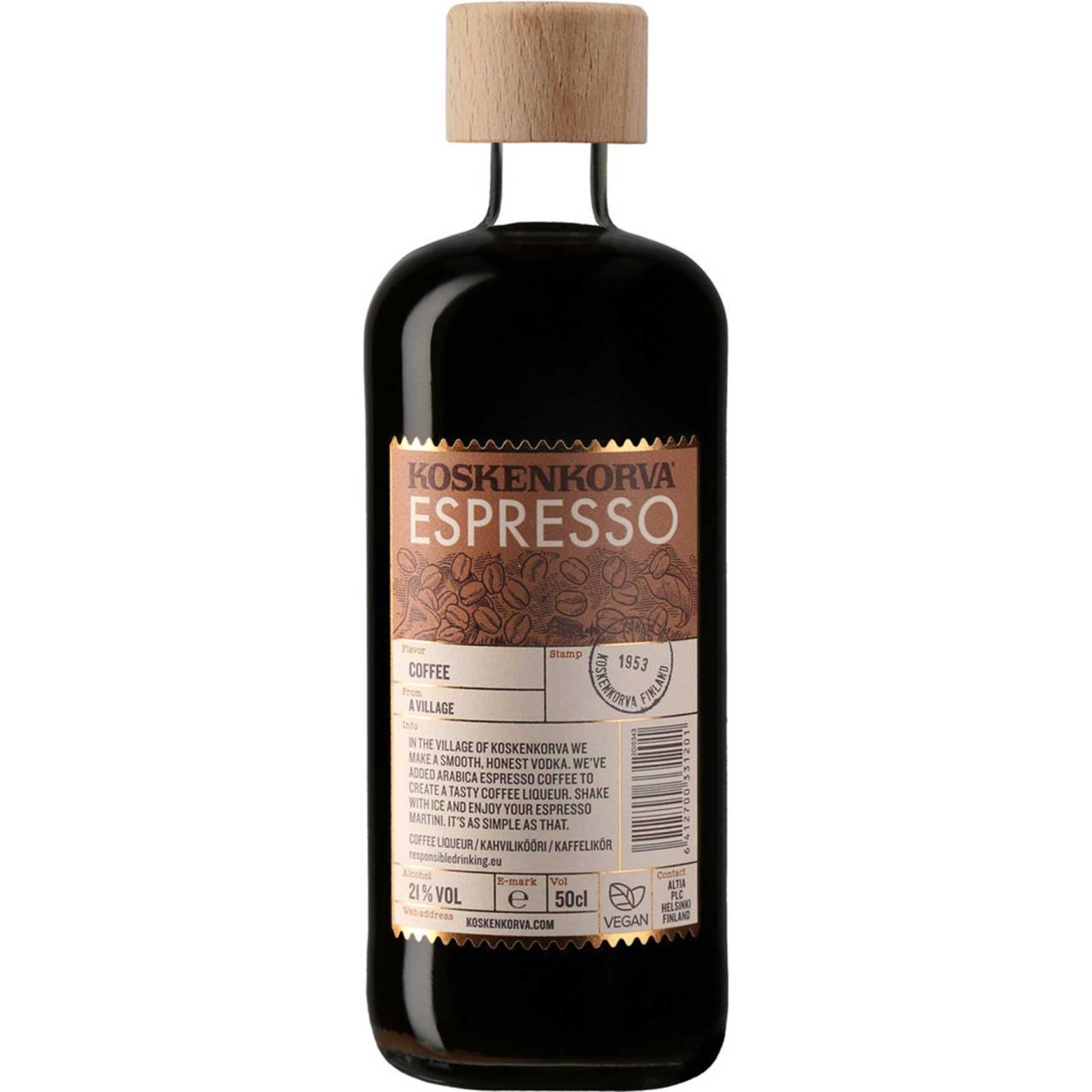 Koskenkorva Espresso 21% 0,5l