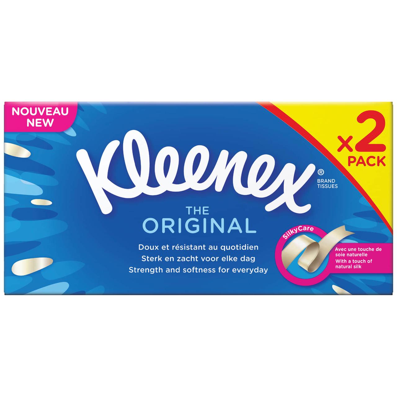 Kleenex Original Box Duo 2x72 St