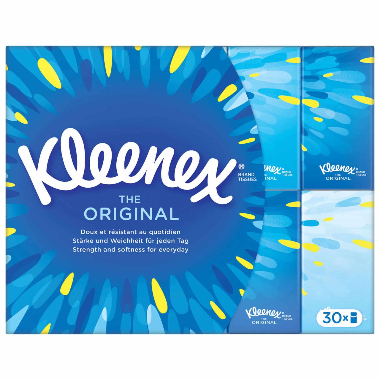 Kleenex Original lomme/Taschentücher 30 Pckg