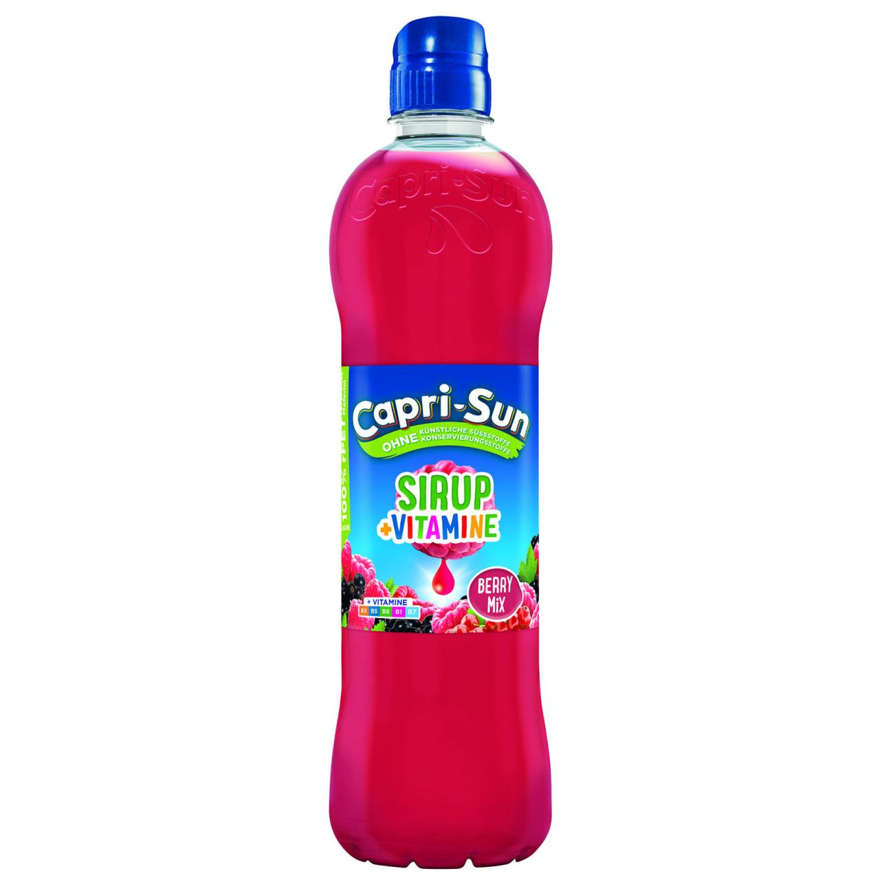 *Capri-Sun Sirup + Vitaminer Bær Mix/Berry Mix 600ml