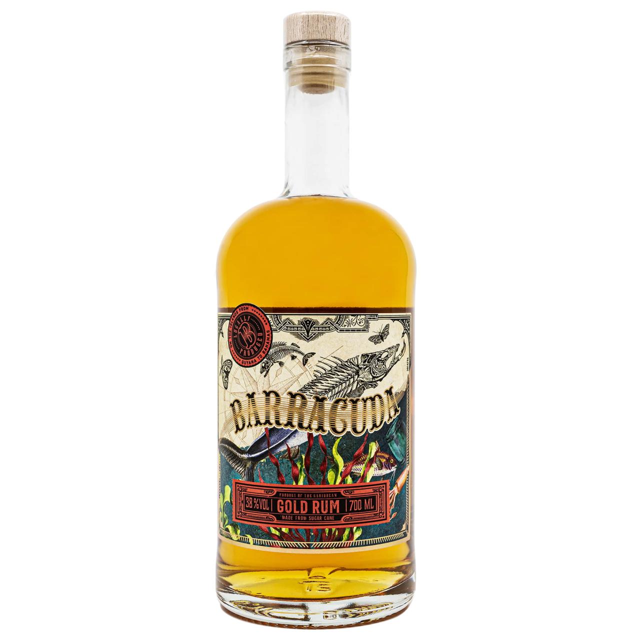 Barracuda Rum Gold  0,7l 38 %